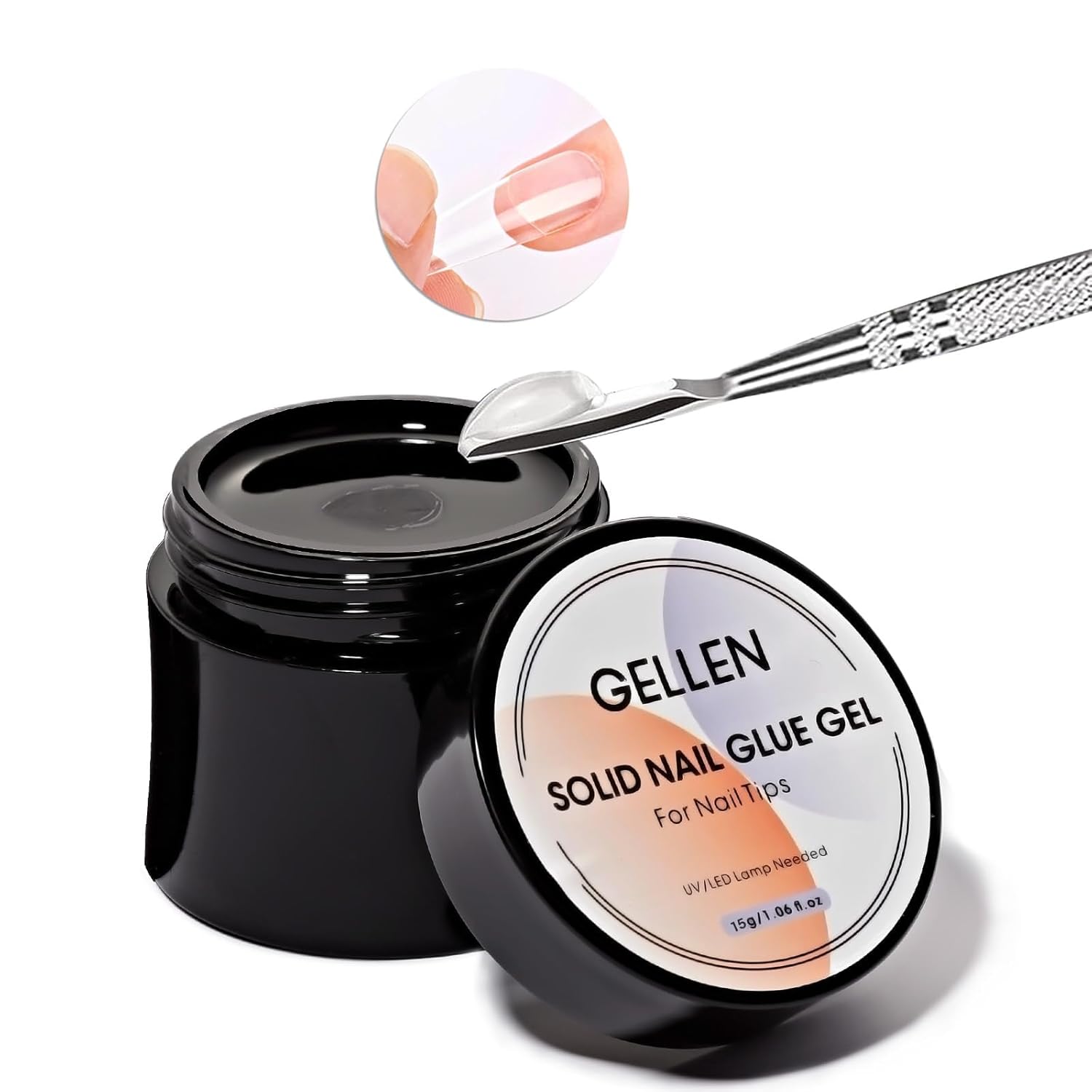 Nail Art Extension - GELLEN Nail Solid Glue Builder Clear