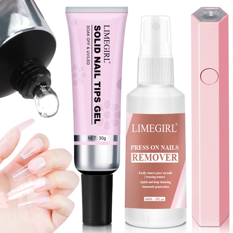 Nail Art Extension - 30g Soft Transparent Nail Tips Gel