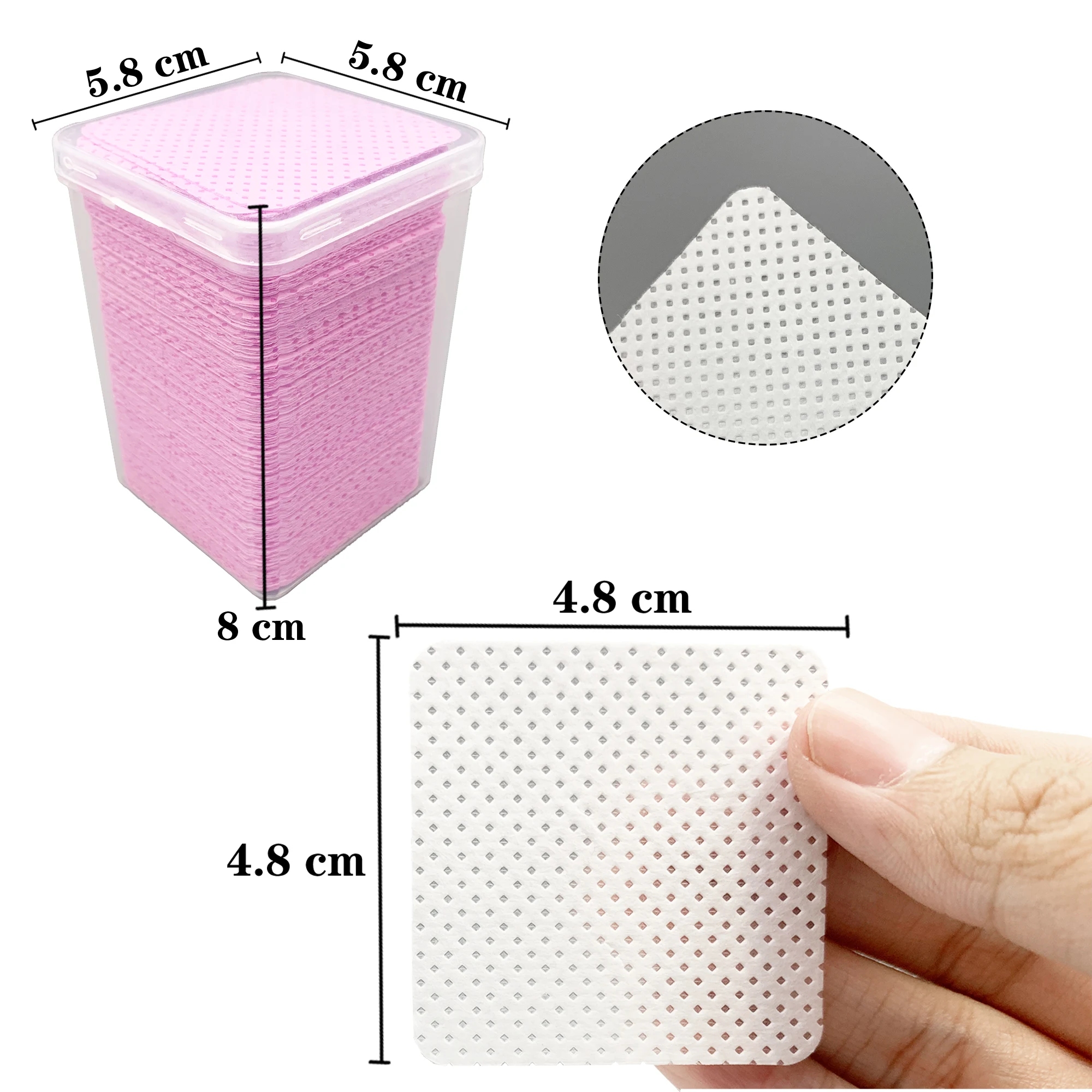 200Pcs/Box Lint Free Nail Wipe - Nail Art Extension review and price
