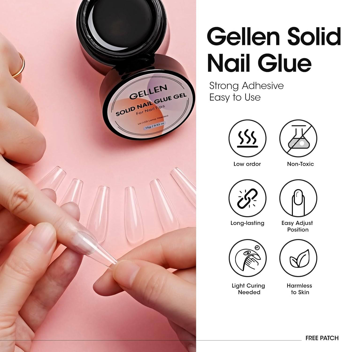 GELLEN Nail Solid Glue Builder - Nail Art Extension review and price