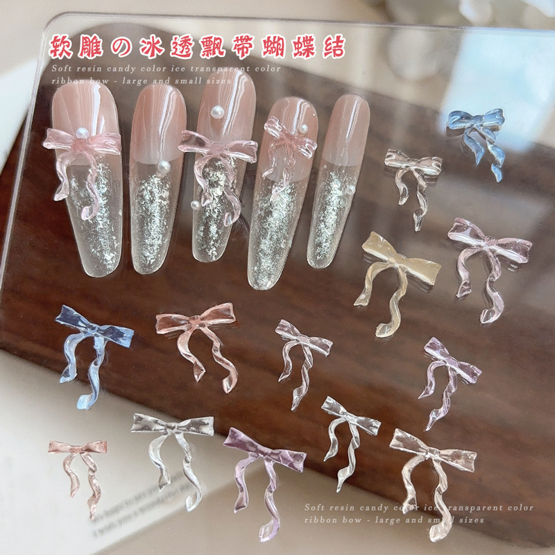 30PCS Fairy Ice Transparent Pi - Nail Art Pink Soft review and price