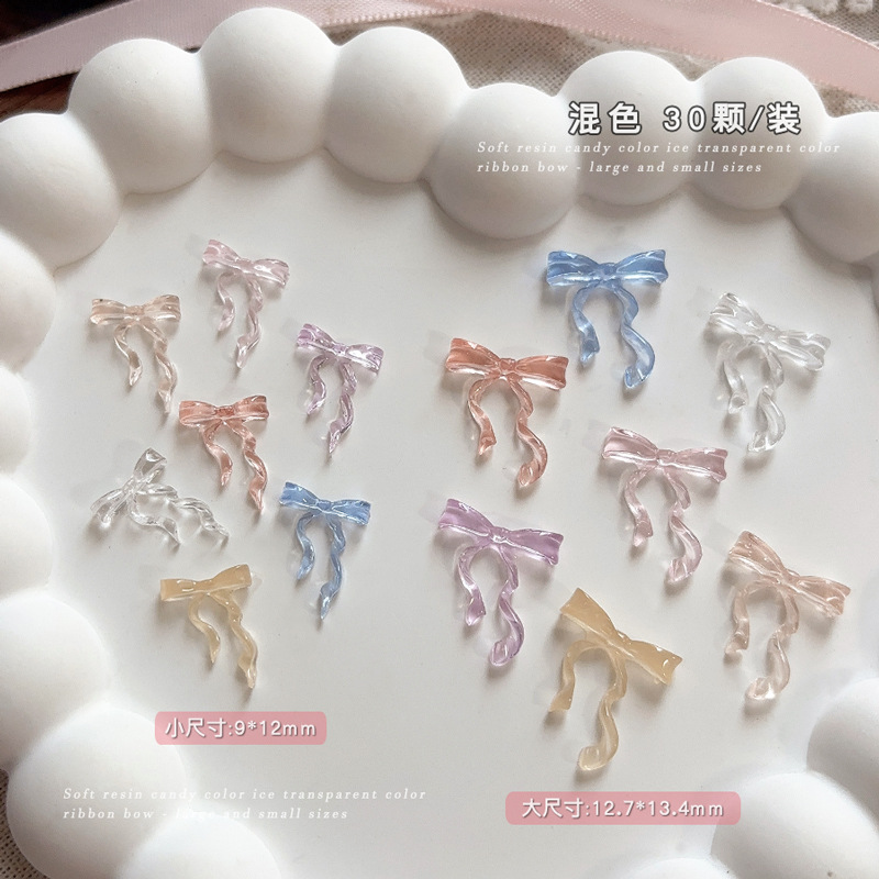 30PCS Fairy Ice Transparent Pi - Nail Art Pink Soft review and price