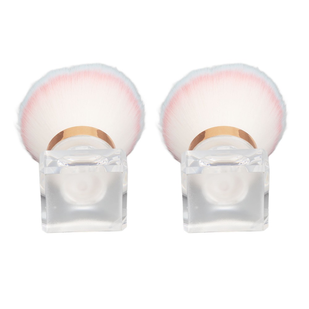 2pcs Pink Soft Bristle Nail Du - Nail Art Pink Soft review and price