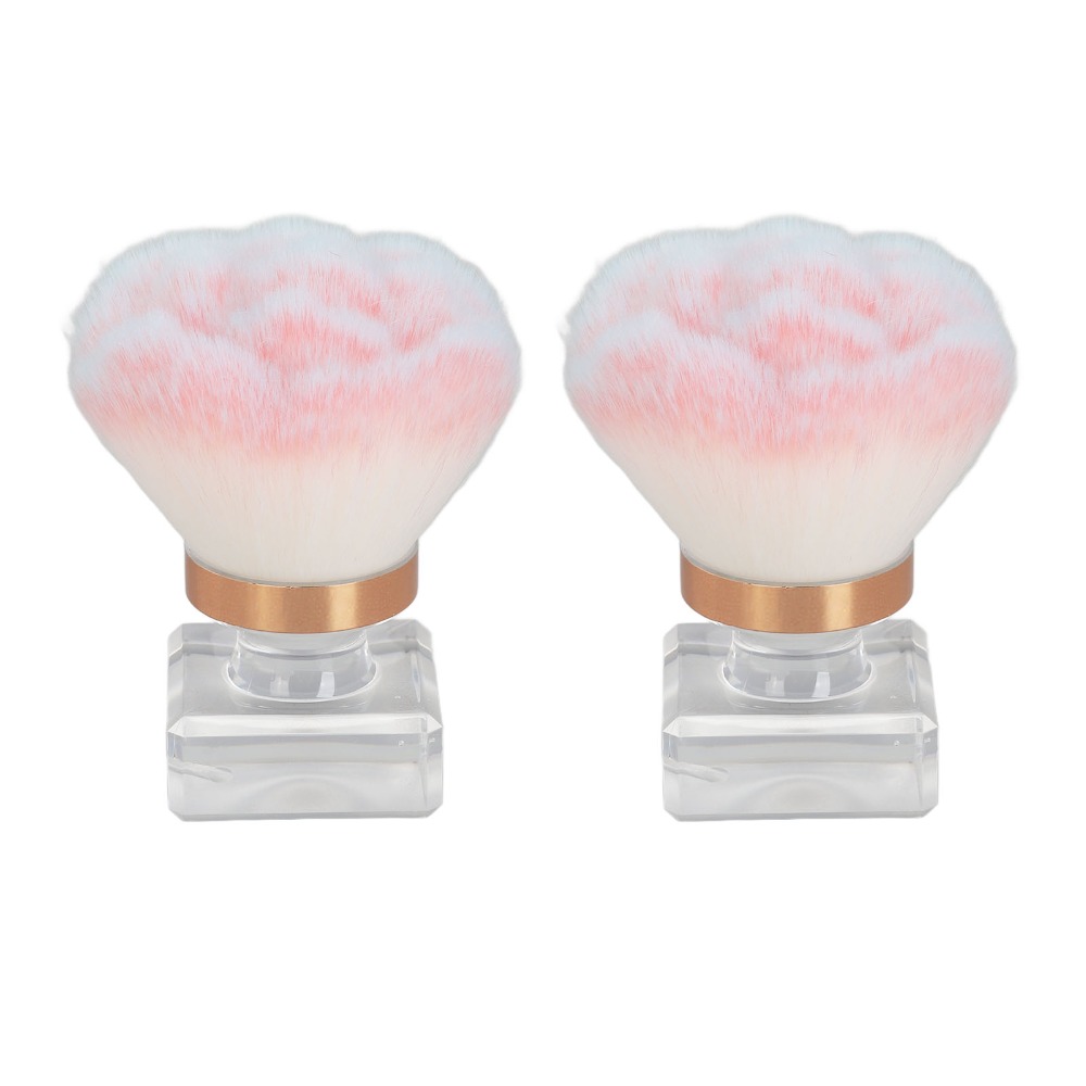2pcs Pink Soft Bristle Nail Du - Nail Art Pink Soft review and price