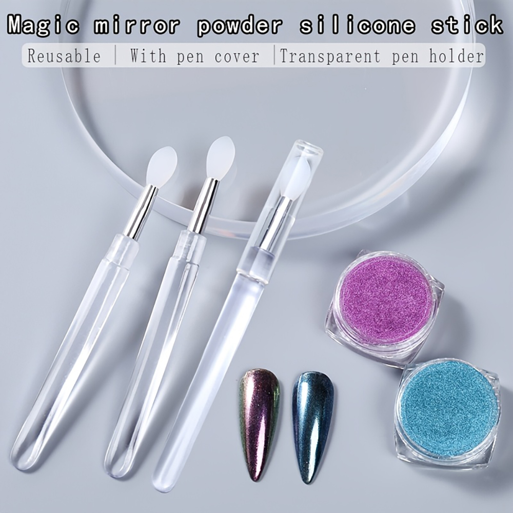 Reusable Chrome Glitter Applyi - Nail Glitter Chrome review and price