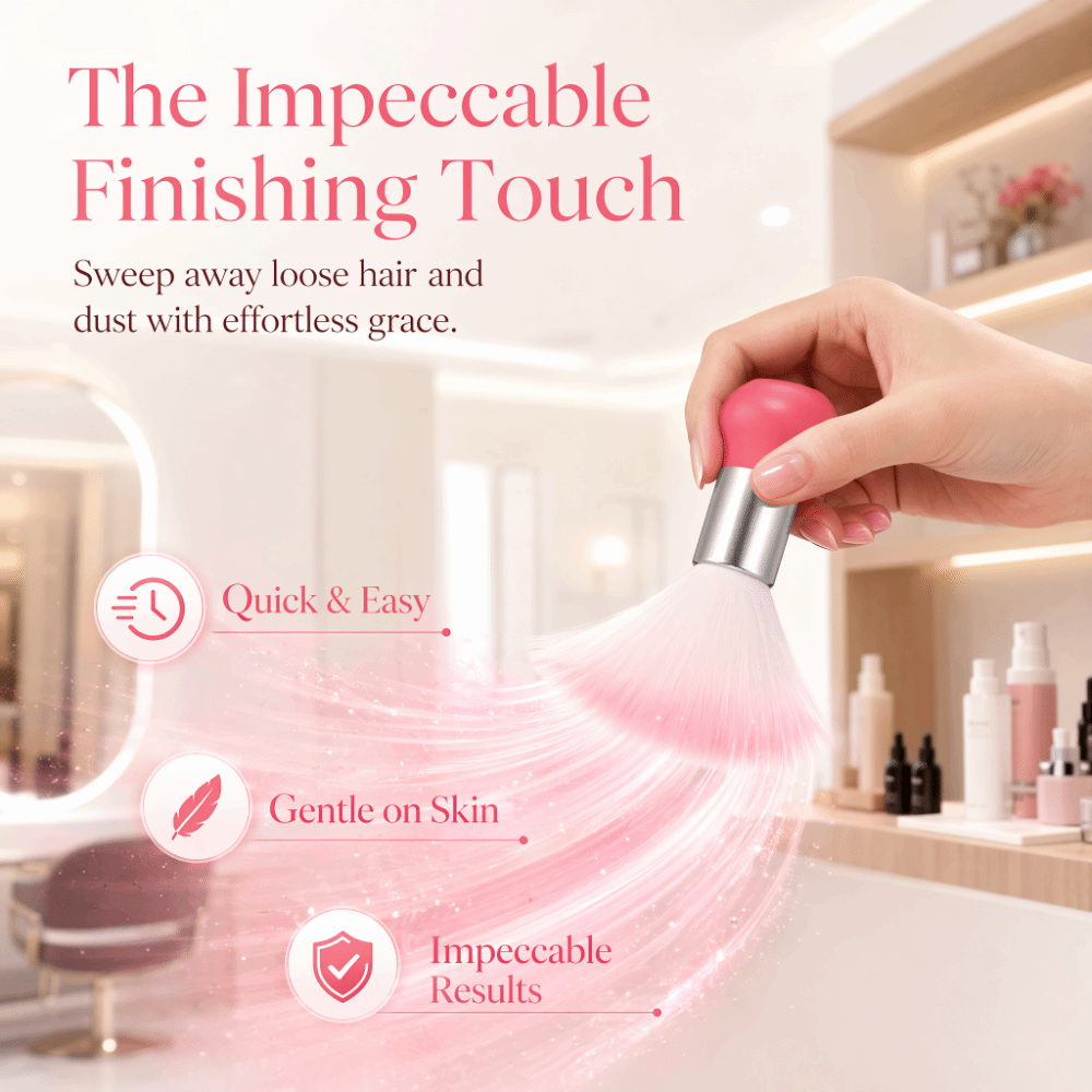 Soft Neck Duster Brush Pink Co - Nail Art Pink Soft review and price