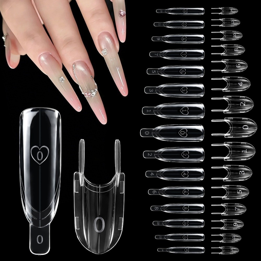 120pcs Rocket Shape Sandwich D - Nail Art Extension review and price