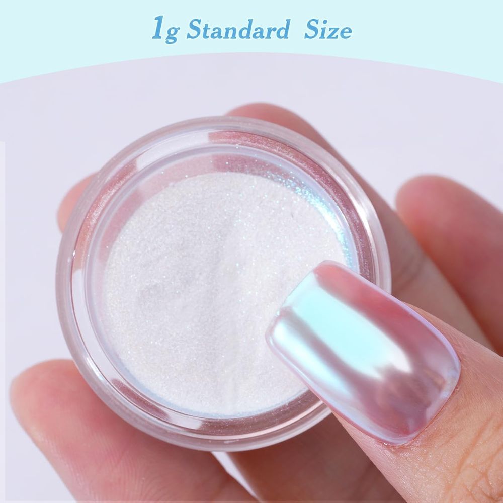 Chrome Nail Powder, Glossy Aur - Nail Glitter Chrome review and price